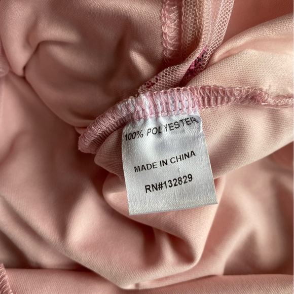 REVOLVE Dress Women’s Medium Superdown Fifi Mesh Pink Heart Mini - Picture 9 of 13